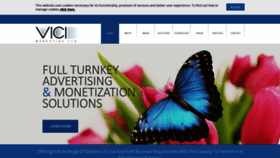 What Marketingvici.com website looked like in 2019 (4 years ago)
