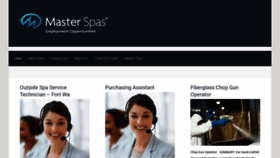 What Masterspasjobs.com website looked like in 2019 (4 years ago)