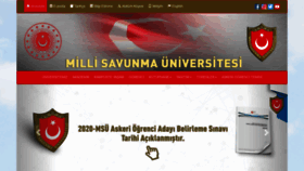 What Msu.edu.tr website looked like in 2019 (4 years ago)