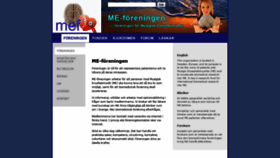 What Me-foreningen.se website looked like in 2019 (4 years ago)