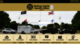 What Madisoncountysheriffal.org website looked like in 2019 (4 years ago)