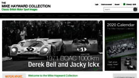 What Mikehaywardcollection.com website looked like in 2019 (4 years ago)