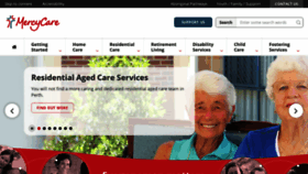 What Mercycare.com.au website looked like in 2019 (4 years ago)
