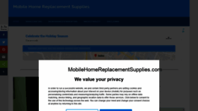 What Mobilehomereplacementsupplies.com website looked like in 2019 (4 years ago)