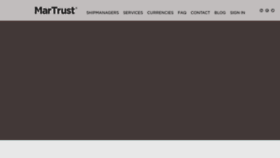 What Martrust.com website looked like in 2019 (4 years ago)