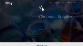What Merrychemicals.com website looked like in 2019 (4 years ago)