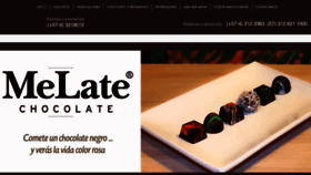 What Melatechocolate.com website looked like in 2019 (4 years ago)
