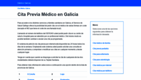What Medicogalicia.com website looked like in 2019 (4 years ago)