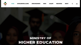 What Mohe.gov.mv website looked like in 2019 (4 years ago)