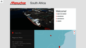 What Manuchar.co.za website looked like in 2019 (4 years ago)