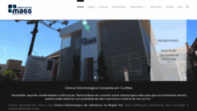 What Massodontologia.com.br website looked like in 2019 (4 years ago)