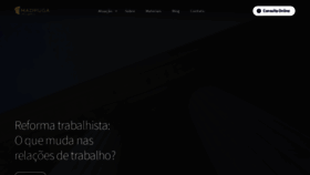 What Madrugaadvogados.com.br website looked like in 2019 (4 years ago)