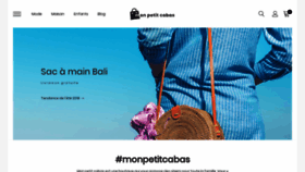 What Monpetitcabas.com website looked like in 2019 (4 years ago)