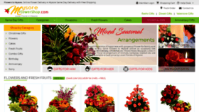 What Mysoreflowershop.com website looked like in 2019 (4 years ago)