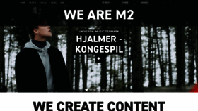 What M2film.dk website looked like in 2019 (4 years ago)