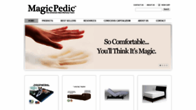 What Magicpedic.com website looked like in 2019 (4 years ago)