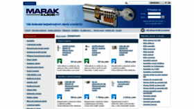 What Marak.cz website looked like in 2019 (4 years ago)
