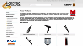 What Moser-profiline-shop.de website looked like in 2019 (4 years ago)