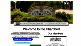 What Manhattan-il.com website looked like in 2019 (4 years ago)
