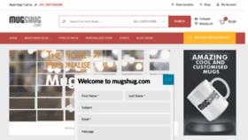 What Mugshug.com website looked like in 2019 (4 years ago)