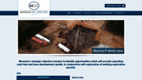 What Mosmanoilandgas.com website looked like in 2019 (4 years ago)