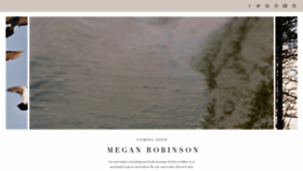 What Meganrobinsonphoto.com website looked like in 2019 (4 years ago)
