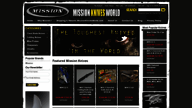What Missionknivesworld.com website looked like in 2019 (4 years ago)