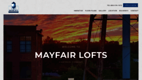 What Mayfairloft.com website looked like in 2019 (4 years ago)