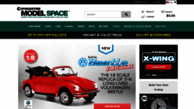 What Model-space.com website looked like in 2019 (4 years ago)