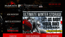 What Mcgrathpowersports.com website looked like in 2019 (4 years ago)