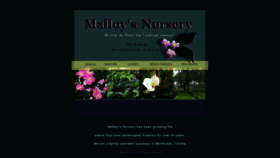 What Malloynursery.com website looked like in 2019 (4 years ago)