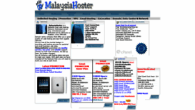 What Malaysiahoster.com website looked like in 2019 (4 years ago)