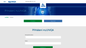 What Myuniqa.cz website looked like in 2019 (4 years ago)