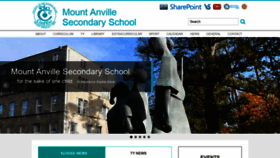 What Mountanville.ie website looked like in 2019 (4 years ago)