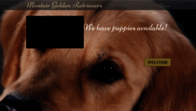 What Montairgoldens.com website looked like in 2019 (4 years ago)