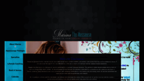 What Marinathemasseuse.com website looked like in 2019 (4 years ago)