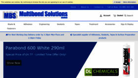 What Multibondsolutions.co.uk website looked like in 2019 (4 years ago)