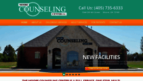 What Moorecounselingcenter.com website looked like in 2019 (4 years ago)