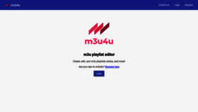 What M3u4u.com website looked like in 2019 (4 years ago)