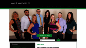 What Mackcpas.com website looked like in 2019 (5 years ago)