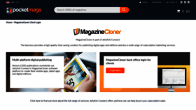 What Magazinecloner.com website looked like in 2019 (4 years ago)