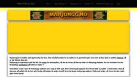 What Mahjongg.no website looked like in 2019 (4 years ago)