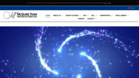 What Mcguireteam.com website looked like in 2019 (4 years ago)