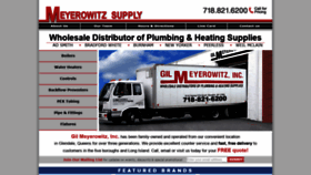 What Meyerowitzsupply.com website looked like in 2019 (4 years ago)