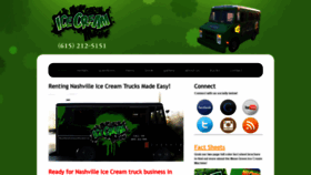 What Meangreenicecreammachine.com website looked like in 2019 (4 years ago)