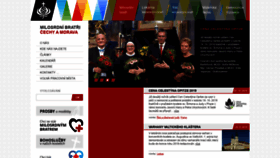 What Milosrdni.cz website looked like in 2019 (4 years ago)