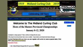 What Midlandcurlingclub.com website looked like in 2019 (4 years ago)