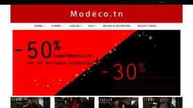 What Modeco.tn website looked like in 2019 (4 years ago)