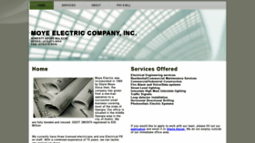 What Moye-electric.net website looked like in 2019 (4 years ago)