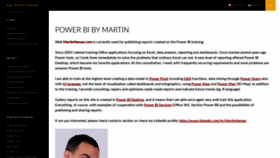What Martinhaman.com website looked like in 2019 (4 years ago)